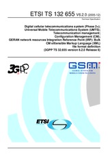 Die Norm ETSI TS 132655-V6.2.0 31.12.2005 Ansicht