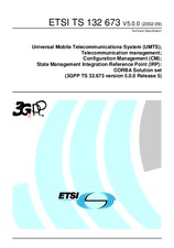 Die Norm ETSI TS 132673-V5.0.0 30.9.2002 Ansicht