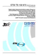 Die Norm ETSI TS 132673-V5.2.0 30.9.2004 Ansicht