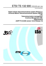 Die Norm ETSI TS 132690-V10.0.0 15.4.2011 Ansicht