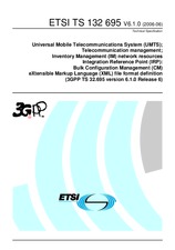 Die Norm ETSI TS 132695-V6.1.0 30.6.2006 Ansicht