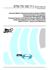 Die Norm ETSI TS 132711-V6.0.0 31.1.2005 Ansicht