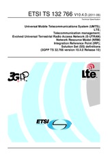 Die Norm ETSI TS 132766-V10.4.0 28.6.2011 Ansicht