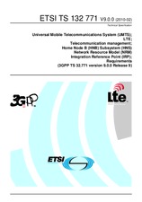 Die Norm ETSI TS 132771-V9.0.0 18.2.2010 Ansicht