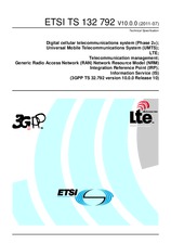 Die Norm ETSI TS 132792-V10.0.0 1.7.2011 Ansicht