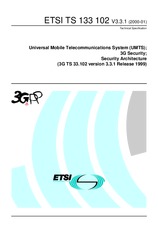 Die Norm ETSI TS 133102-V3.3.1 28.1.2000 Ansicht