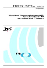Die Norm ETSI TS 133200-V4.2.0 31.12.2001 Ansicht