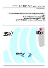 Die Norm ETSI TS 133310-V10.2.0 24.5.2011 Ansicht