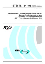 Ansicht ETSI TS 134108-V3.1.0 30.9.2000