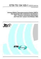 Die Norm ETSI TS 134123-1-V3.0.0 22.8.2000 Ansicht