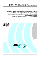 Die Norm ETSI TS 134123-2-V3.3.0 14.8.2001 Ansicht