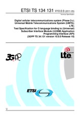 Ansicht ETSI TS 134131-V10.0.0 19.5.2011