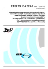 Ansicht ETSI TS 134229-1-V6.4.1 29.1.2008
