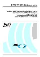 Ansicht ETSI TS 135203-V7.0.0 22.6.2007