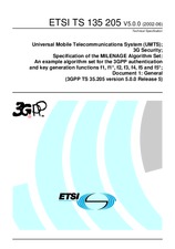 Ansicht ETSI TS 135205-V5.0.0 27.6.2002
