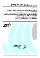 Ansicht ETSI TS 135206-V7.0.0 22.6.2007