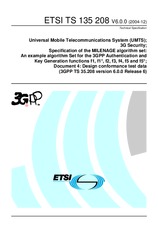 Ansicht ETSI TS 135208-V6.0.0 31.12.2004