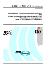 Die Norm ETSI TS 136216-V10.1.0 14.1.2011 Ansicht