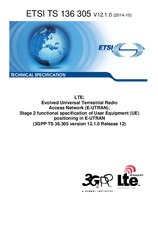 Die Norm ETSI TS 136305-V12.1.0 22.10.2014 Ansicht