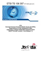 Die Norm ETSI TS 136307-V11.8.0 22.7.2014 Ansicht