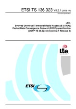 Die Norm ETSI TS 136323-V8.2.1 4.11.2008 Ansicht