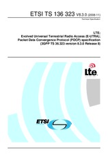 Die Norm ETSI TS 136323-V8.3.0 4.11.2008 Ansicht