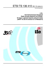 Die Norm ETSI TS 136410-V8.1.0 19.1.2009 Ansicht