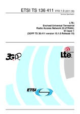 Die Norm ETSI TS 136411-V10.1.0 30.6.2011 Ansicht