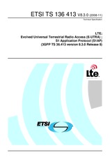 Die Norm ETSI TS 136413-V8.3.0 4.11.2008 Ansicht
