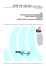 Die Norm ETSI TS 136421-V8.0.0 4.11.2008 Ansicht
