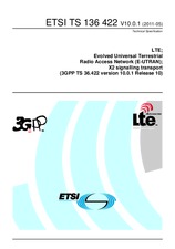 UNGÜLTIG ETSI TS 136422-V10.0.0 28.1.2011 Ansicht