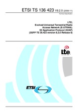 Die Norm ETSI TS 136423-V8.2.0 4.11.2008 Ansicht
