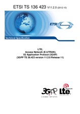Die Norm ETSI TS 136423-V11.2.0 18.10.2012 Ansicht