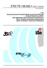 Die Norm ETSI TS 136523-1-V8.2.1 27.8.2009 Ansicht