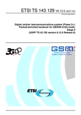 Die Norm ETSI TS 143129-V6.12.0 31.5.2007 Ansicht