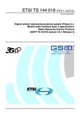 Die Norm ETSI TS 144018-V4.9.1 31.5.2002 Ansicht