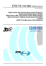 Die Norm ETSI TS 144060-V6.26.0 15.4.2009 Ansicht