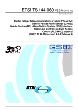 Die Norm ETSI TS 144060-V9.5.0 12.10.2010 Ansicht