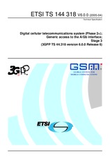 Die Norm ETSI TS 144318-V6.0.0 30.4.2005 Ansicht