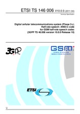 Die Norm ETSI TS 146006-V10.0.0 28.4.2011 Ansicht