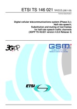 Die Norm ETSI TS 146021-V4.0.0 31.3.2001 Ansicht