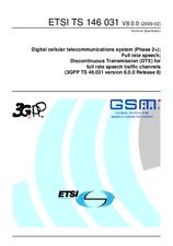 Ansicht ETSI TS 146031-V8.0.0 6.2.2009