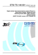 Die Norm ETSI TS 148001-V10.0.1 16.5.2011 Ansicht