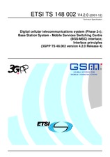 Die Norm ETSI TS 148002-V4.2.0 31.12.2001 Ansicht