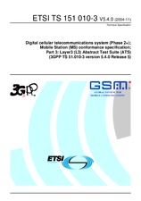 Die Norm ETSI TS 151010-3-V5.4.0 30.11.2004 Ansicht