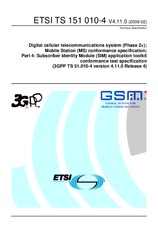 Die Norm ETSI TS 151010-4-V4.11.0 6.2.2009 Ansicht