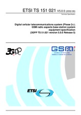 Die Norm ETSI TS 151021-V5.0.0 30.6.2002 Ansicht