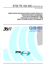 Die Norm ETSI TS 152402-V4.0.0 23.10.2001 Ansicht