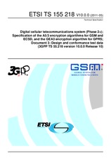 Die Norm ETSI TS 155218-V10.0.0 16.5.2011 Ansicht