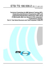 Die Norm ETSI TS 186006-2-V3.1.1 20.7.2011 Ansicht